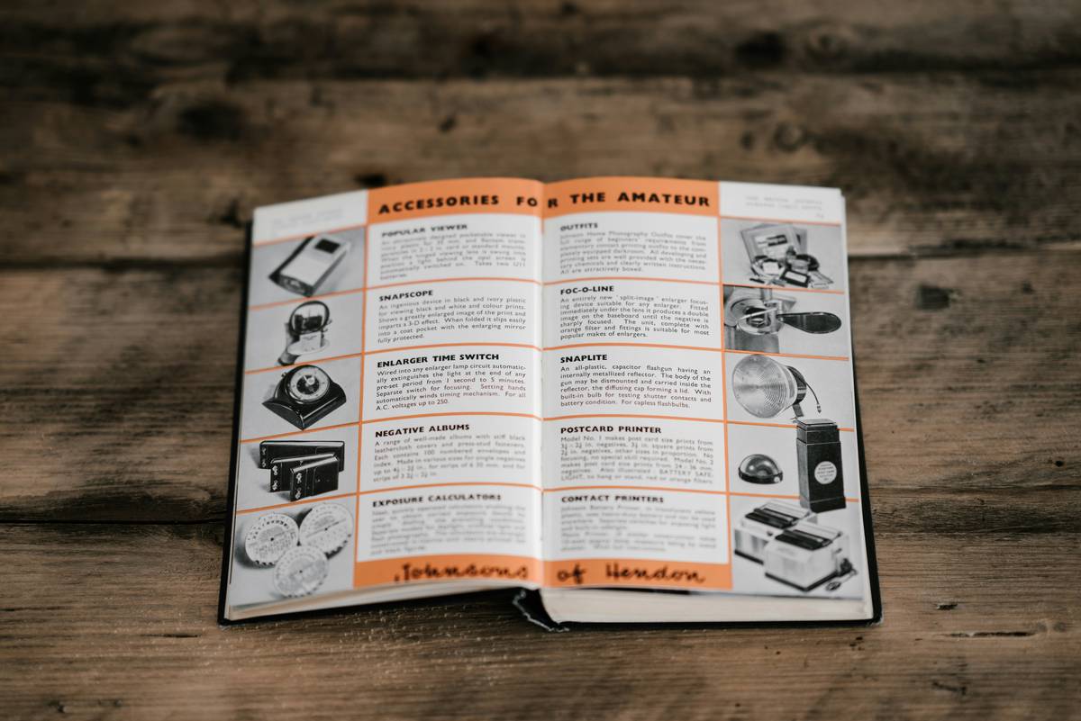 home repair information guide showing common household tools laid out on a workbench with labeled parts